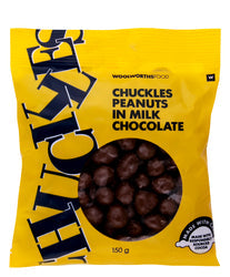 WOOLWORTHS CHUCKLES PEANUTS 300G