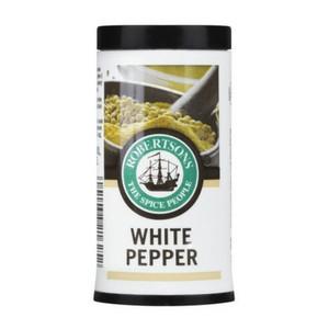 ROBERTSONS WHITE PEPPER CANNISTER 50G