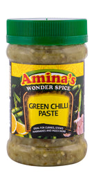 AMINA S - GREEN CHILLI PASTE - 300G