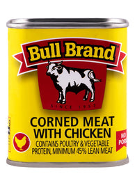 BULL BRAND CORNED MEAT 300G  CHICKEN