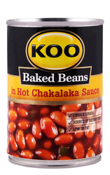 KOO BAKED BEANS 410G CHAKALAKA SAUCE