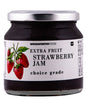 WOOLWORTHS STRAW JAM JAR 340G