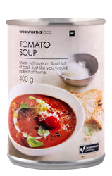 WOOLWORTHS TOMATO SOUP 400G
