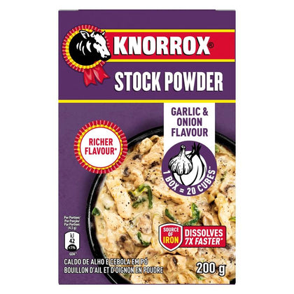 KNORROX STOCK POWDER GAR & ONION 100G