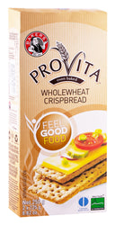 BAKERS PRO-VITA 250G WHOLE WHEAT CRISPBREAD