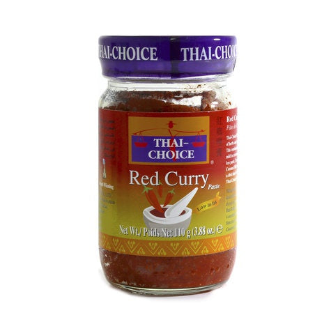 THAI CHOICE RED CURRY PASTE 110G – Hyperama South African Shop