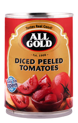 ALL GOLD DICED PEELED TOMATOES 410 G
