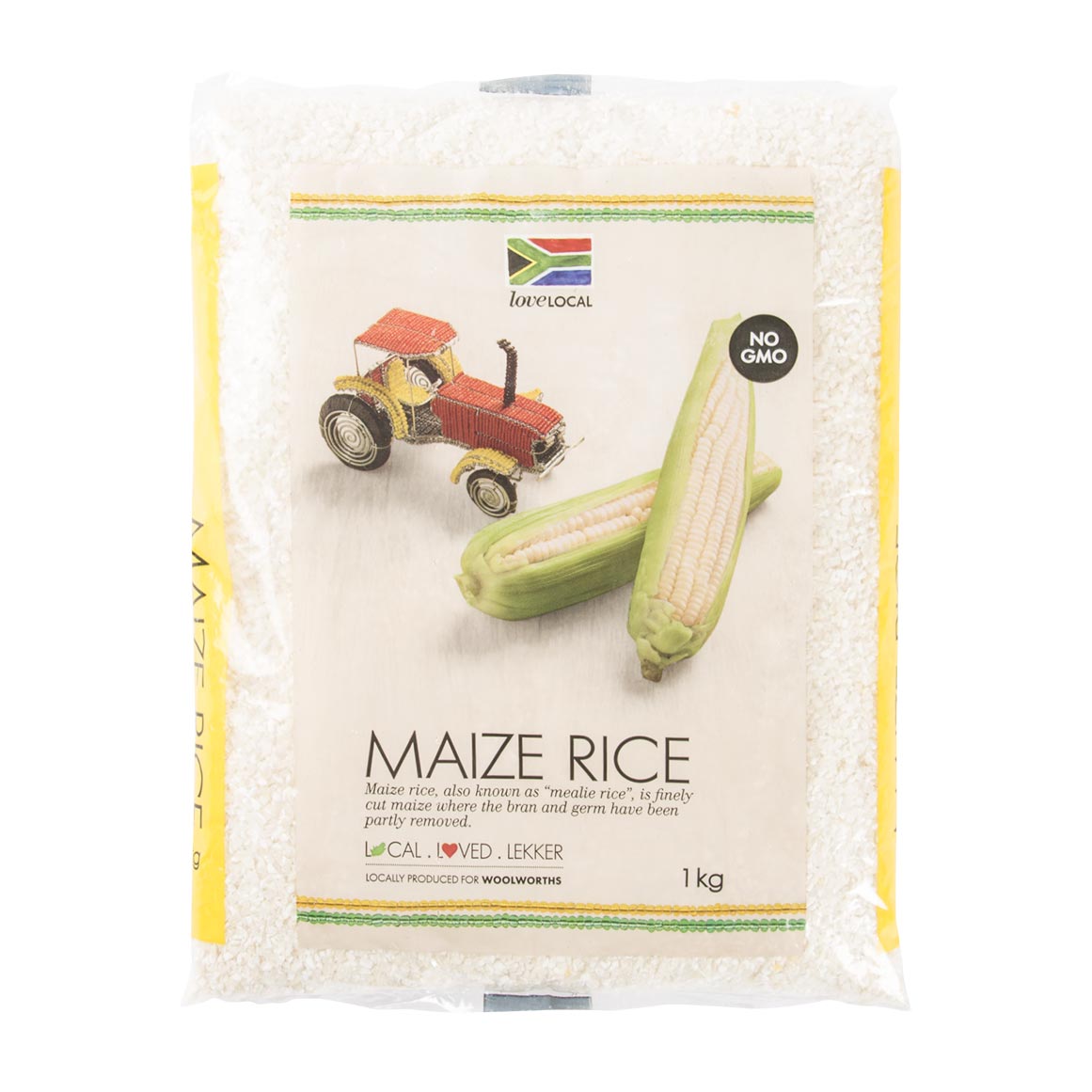WOOLWORTHS MAIZE RICE 1KG