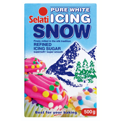 SELATI ICING SNOW REFINED ICING SUGAR 500G