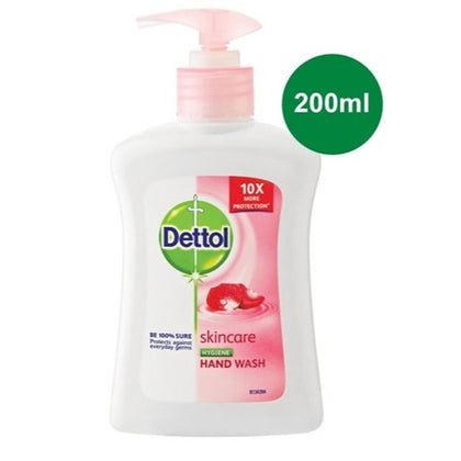 Dettol Liquid Handwash Pump Skincare (1 x 200ml)