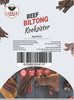 LEKKER BEEF BILTONG KOEKSISTER 80G