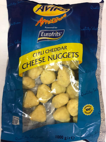 FF - Aviko Chili Chdr Cheese Nugget 1000g 1s packet