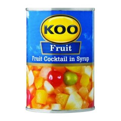 KOO CANNED FRUIT COCKTAIL LIGHT 410G