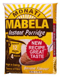 MONATI MABELA INSTANT PORRIDGE BANANA FLAVOUR 1KG