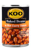 KOO BAKED BEANS 410G HOT CURRY SAUCE