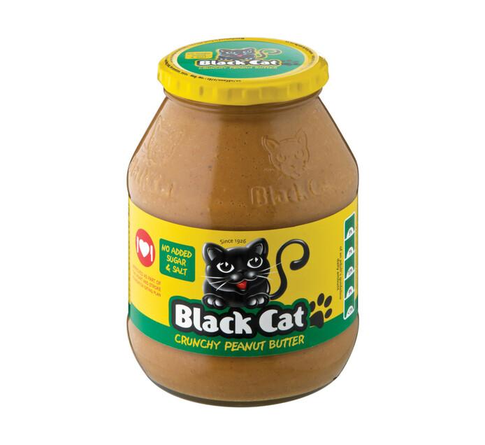 BLACK CAT PEANUT BUTTER 800G NO SUGAR NO SALT CRUN