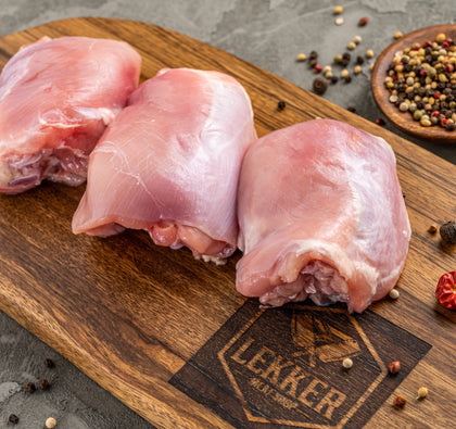 LEKKER MEAT SHOP CHICKEN THIGHS (SWEET & SPICY) 1KG