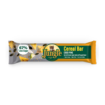 JUNGLE CEREAL BAR COCO PINE 40G