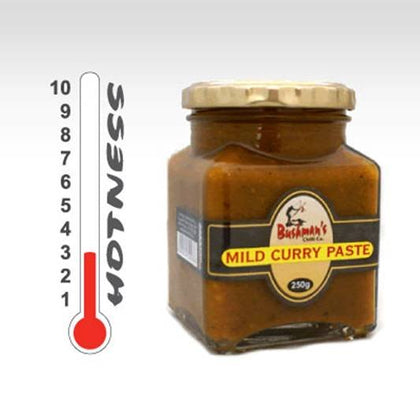 BUSHMANS MILD CURRY PASTE 250G