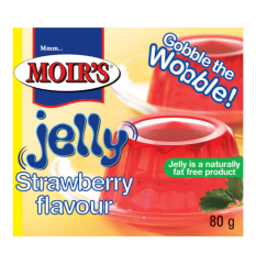MOIRS JELLY STRAWBERRY 80G