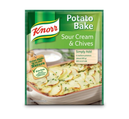 KNORR POTATO BAKE SOUR CREAM & CHIVES – Hyperama - South African Shop ...