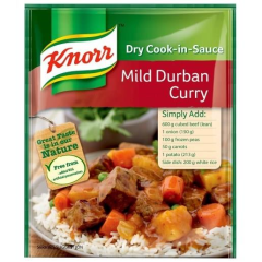 KNORR COOK IN SAUCE DURBAN CURRY 58G