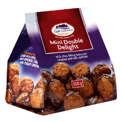 CAPE COOKIES 200G MINI DOUBLE DELIGHT