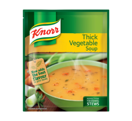 KNORR PACKET SOUP 50G THICK VEGTABLES