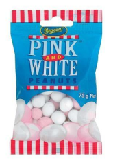 BEACON PINK AND WHITE PEANUTS 75G