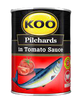 KOO PILCHARDS FISH TOMATO 400G