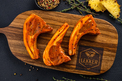 LEKKER MEAT SHOP LAMB RIB CHOPS (SOSATIE FLAVA) 1KG