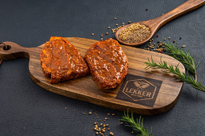 LEKKER MEAT SHOP LAMB SHOULDER CHOPS (MOROCCAN) 1KG