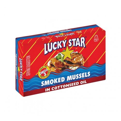 LUCKY STAR SMOKED MUSSELS 85G