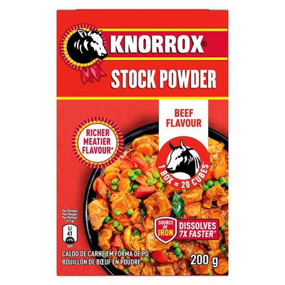 KNORROX STOCK POWDER BEEF 100G