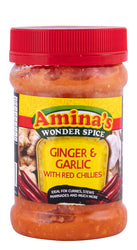 AMINA'S - GINGER & GARLIC RED - 300G