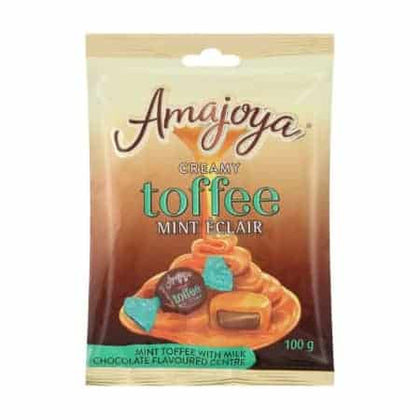 AMAJOYA CREAMY TOFFEE MINT ECLAIR 100G