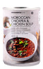 WOOLWORTHS MOROCCAN CHICKPEA & CHKN SOUP 400G