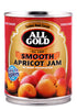 ALL GOLD SMOOTH APRICOT JAM 450G