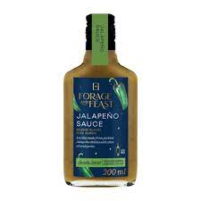 FORAGE AND FEAST 200ML JALAPENO SAUCE