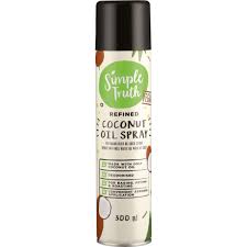 SIMPLY TRUTH COCONUT OIL SPRAY 300ML VEGAN