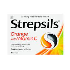 STREPSILS LOZENGES 2s ORANGE C