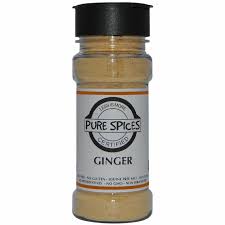 PURE SPICES GINGER GROUND 100ML BOTTLE