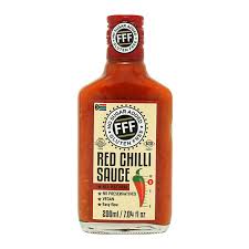 FFF RED CHILLI SAUCE NO ADDED SUGER 200ML