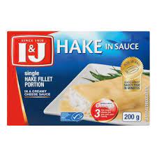 I&J Hake in cheese sauce 200 g