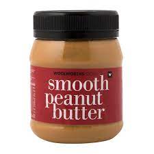 WOOLWORTHS SMOOTH PEANUT BUTTER 400G