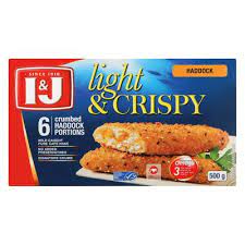I&J Light & Crispy Haddock 500 g