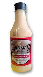 GRAMA S CREAMY JALAPENO SAUCE 750ML