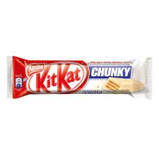 NESTLE KIT KAT CHOC LRG CHUNKY WHITE 40G