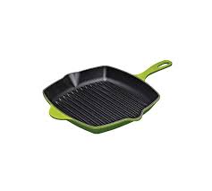 CHEF SQUARE GRIDDLE GREEN 28CM
