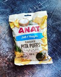 ANAT PITA PUFFS SALT & VINEGAR 150G